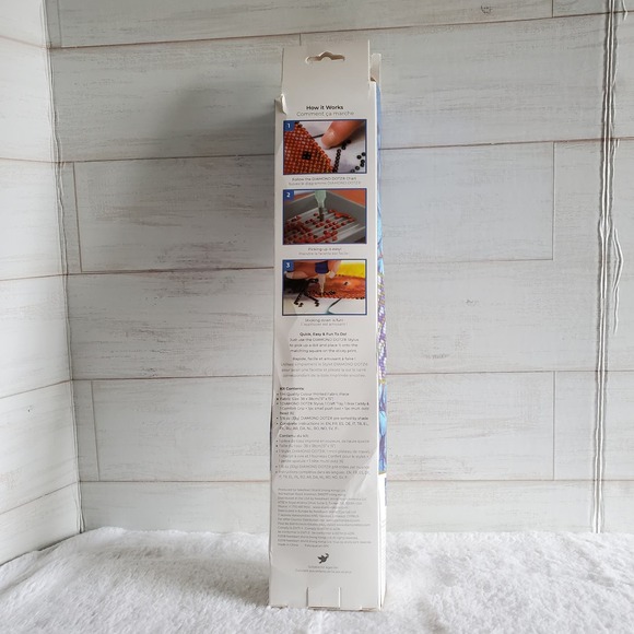 Diamond Dotz 15-inch Silver Flutter Painting Kit - Picture 2 of 6